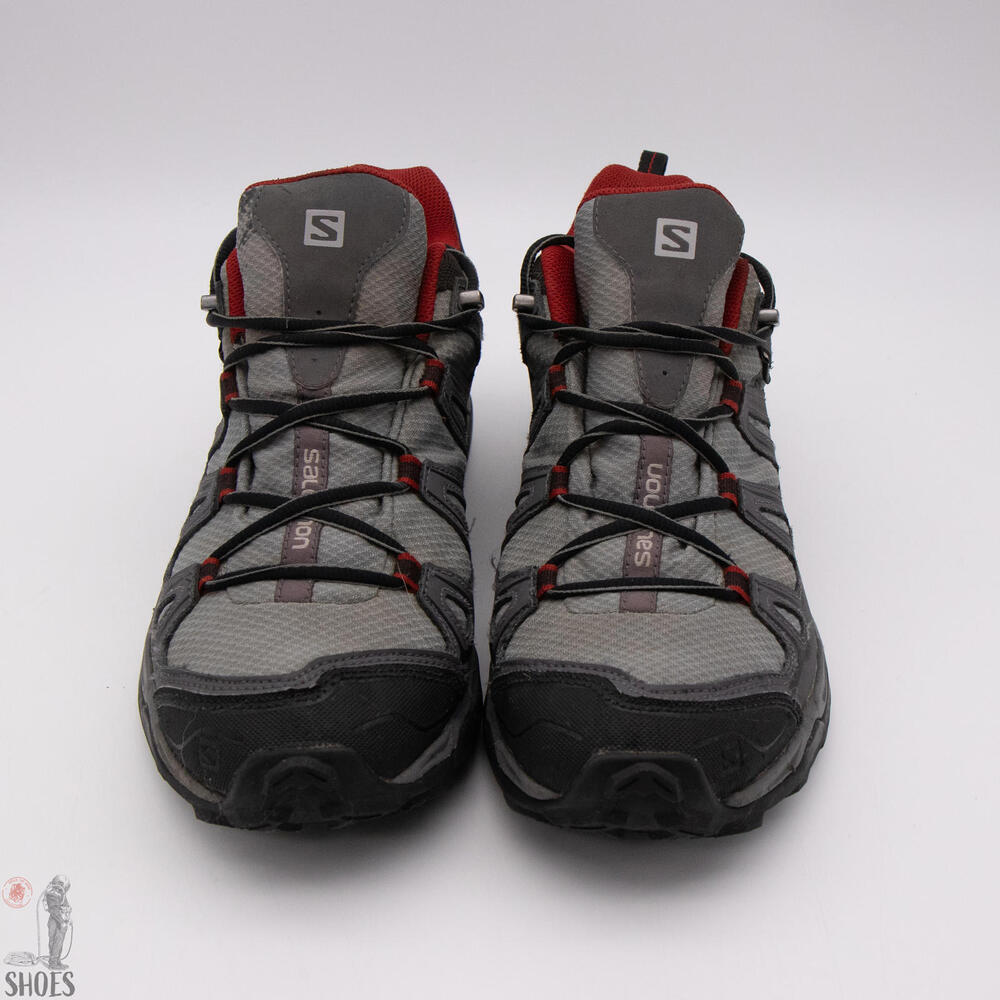 Salomon X Ultra Prime CS Waterproof Hiking Shoes - Men's Grey Size 10 - Picture 11 of 14